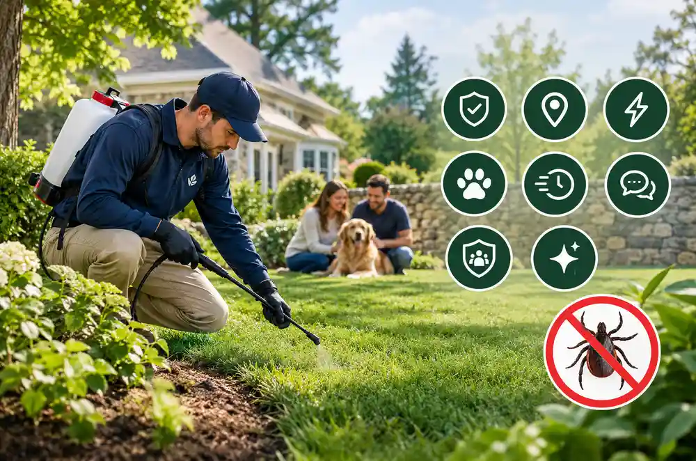 Tick control service in action